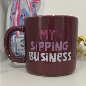 Tabitha Brown X Target Collab Maroon ‘My Sipping Busniess’ Ceramic Mug